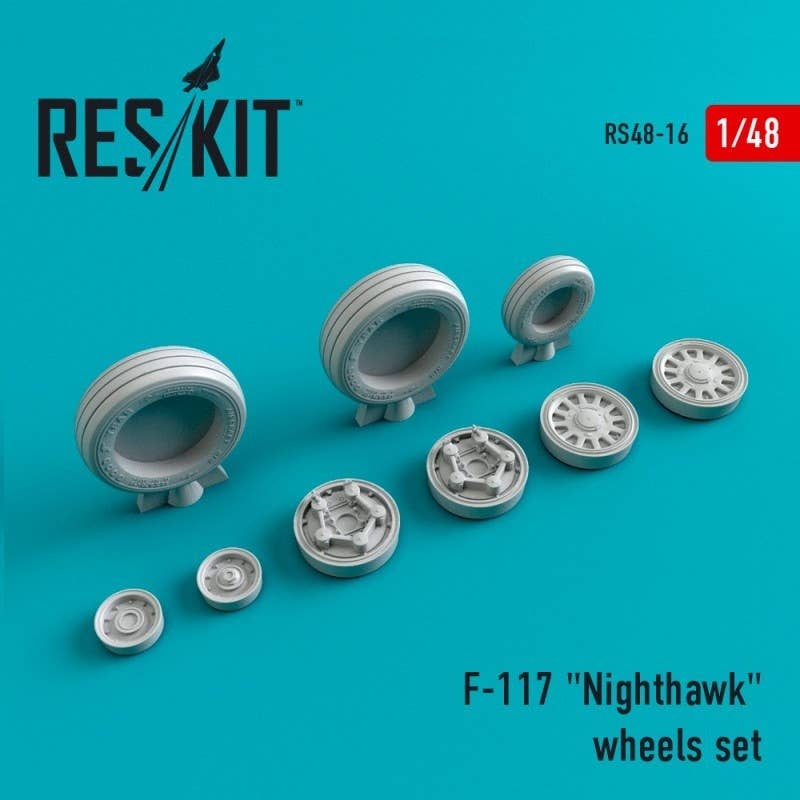 1/48 F-117 "Nighthawk" Wheels Set