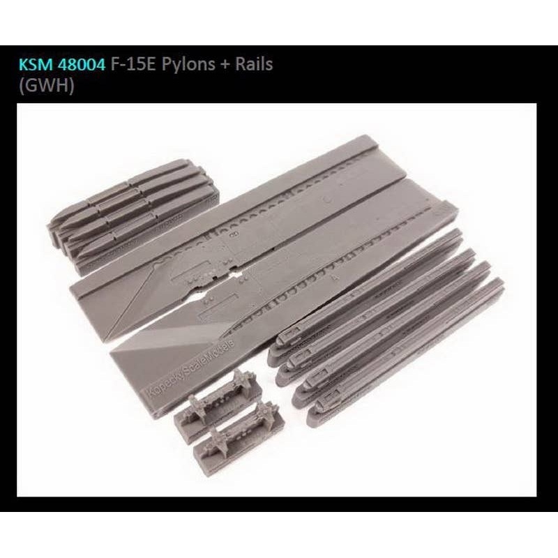 1/48 F-15E pylons + rails for GWH
