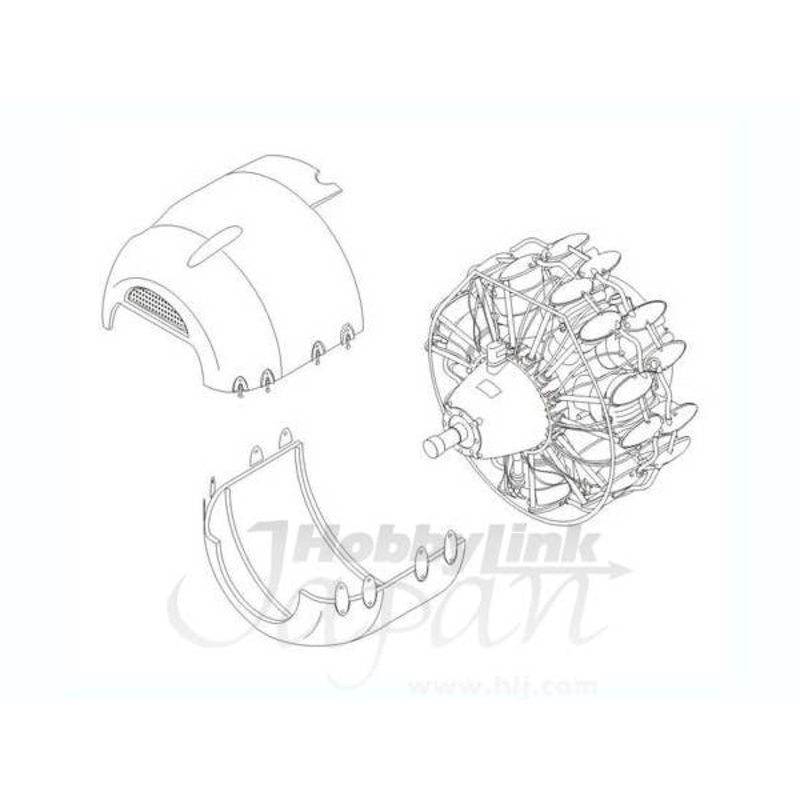 1/48 Mitsubishi A6M5/5a Engine