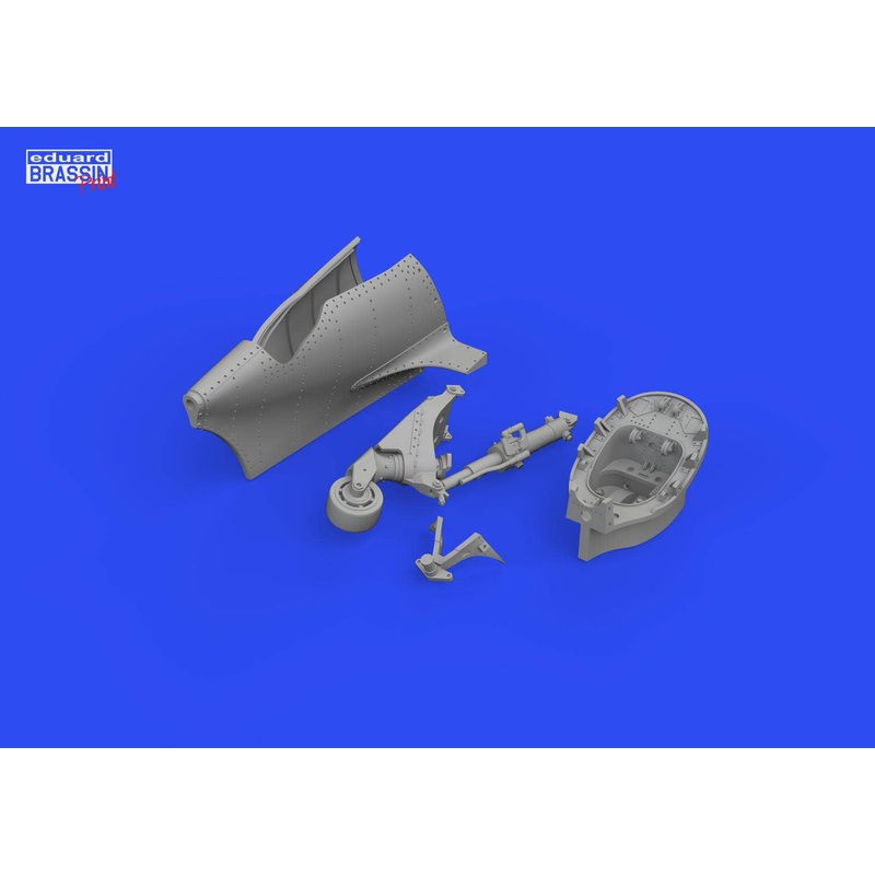 1/48 A6M3 Tailwheel PRINT Brassin (for EDUARD)