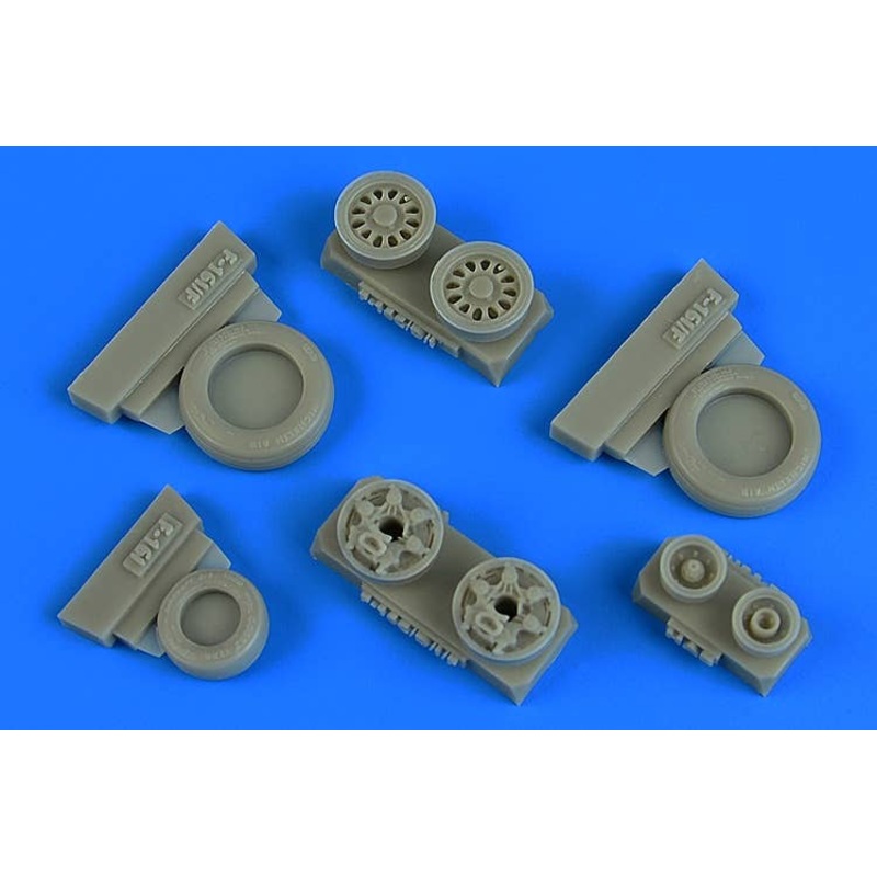 1/48 F-16I Sufa Weighted Wheels (GY Production) (for Hasegawa)