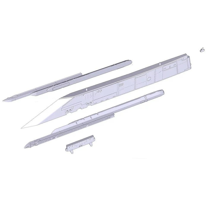 1/48 F-15C early pylons + rails (for Great Wall Hobby)