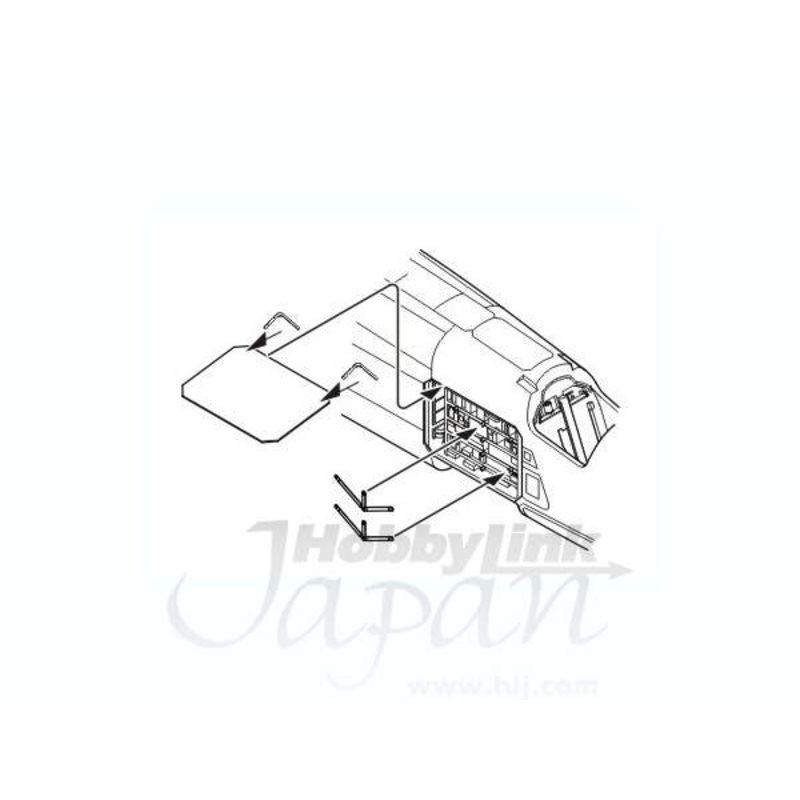 1/48 TSR-2 Electronics Bay (for Airfix)