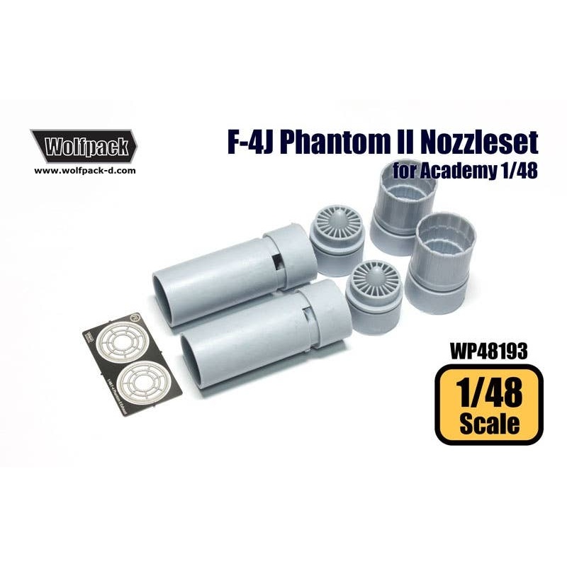 1/48 F-4J Phantom II J79 Engine Nozzle Set (Academy)