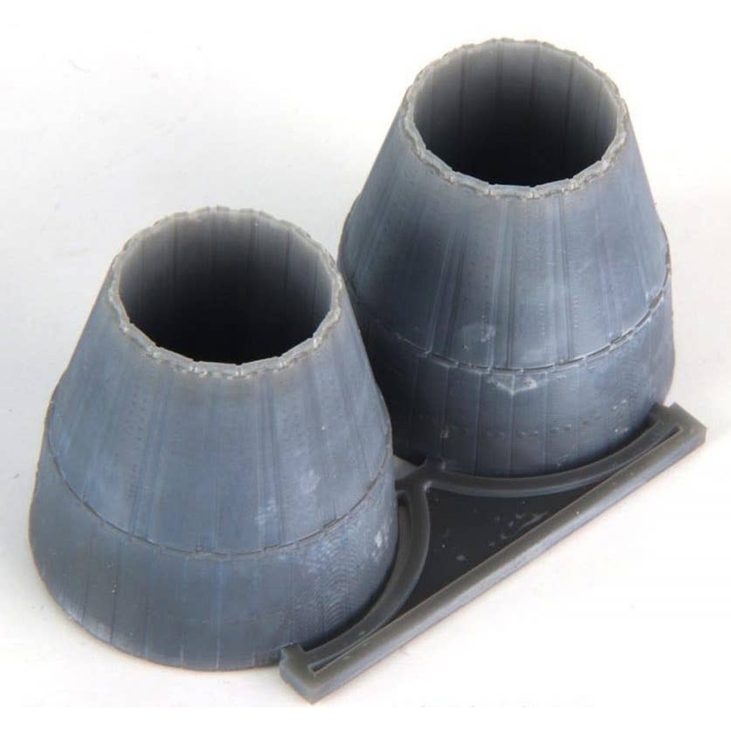 1/48 SU-27/30/33 Exhaust Nozzle Set Closed (for Hobby Boss)