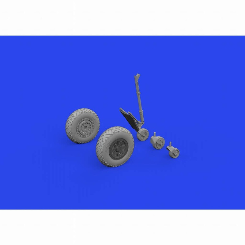 1/48 TBF/TBM wheels w/pattern Brassin (for Academy)