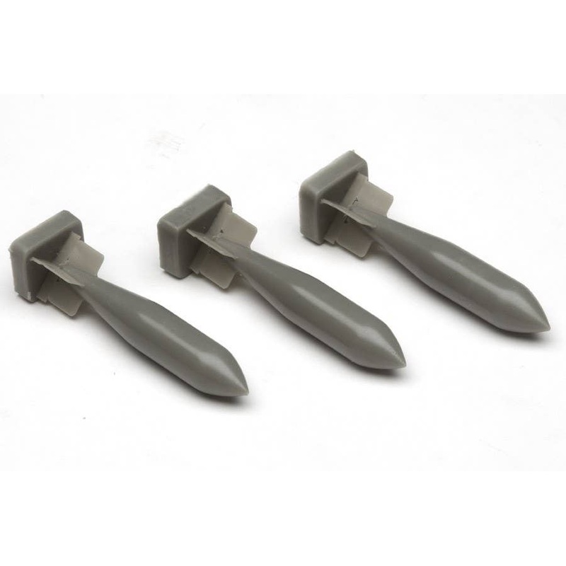 1/48 3 x 500kg Bomb m/56 Lyra - RAF 1000 lb Bomb