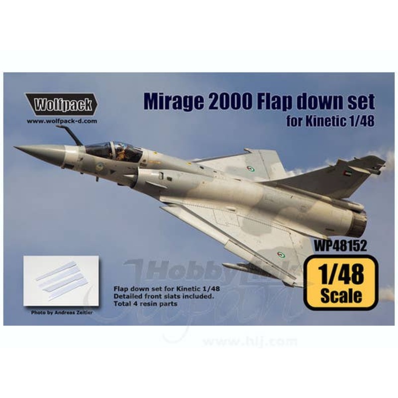 1/48 Mirage 2000 Flap Down Set (for Kinetic)
