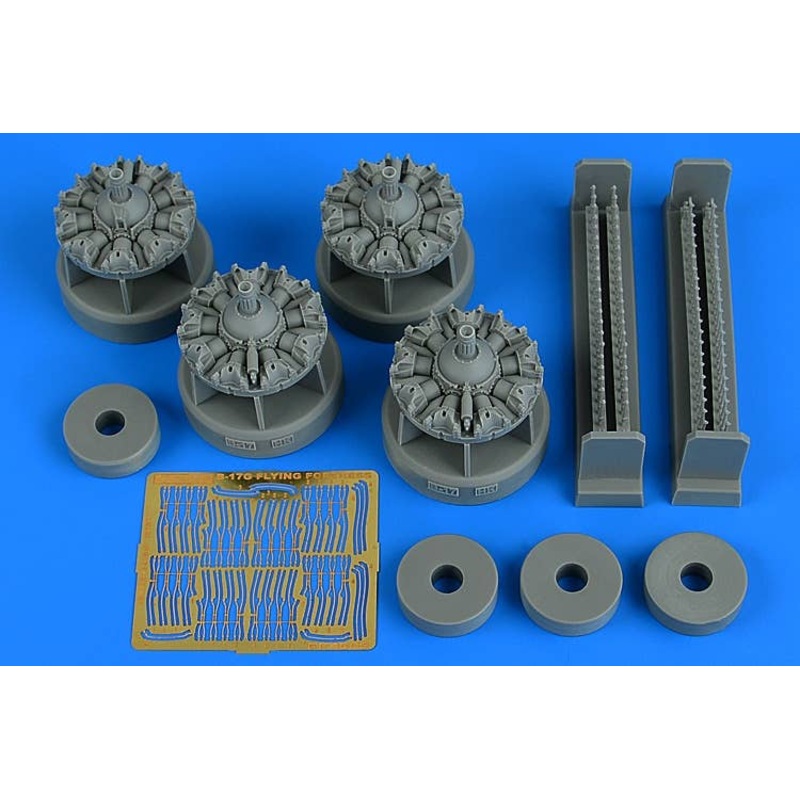 1/48 B-17G Flying Fortress Engine Set (for HK Models)