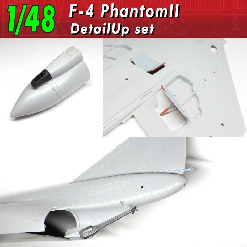 1/48 F-4 Phantom ll DetailUp set
