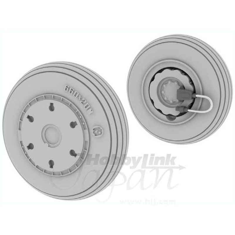 1/48 MiG-21F Wheels (Trumpeter)