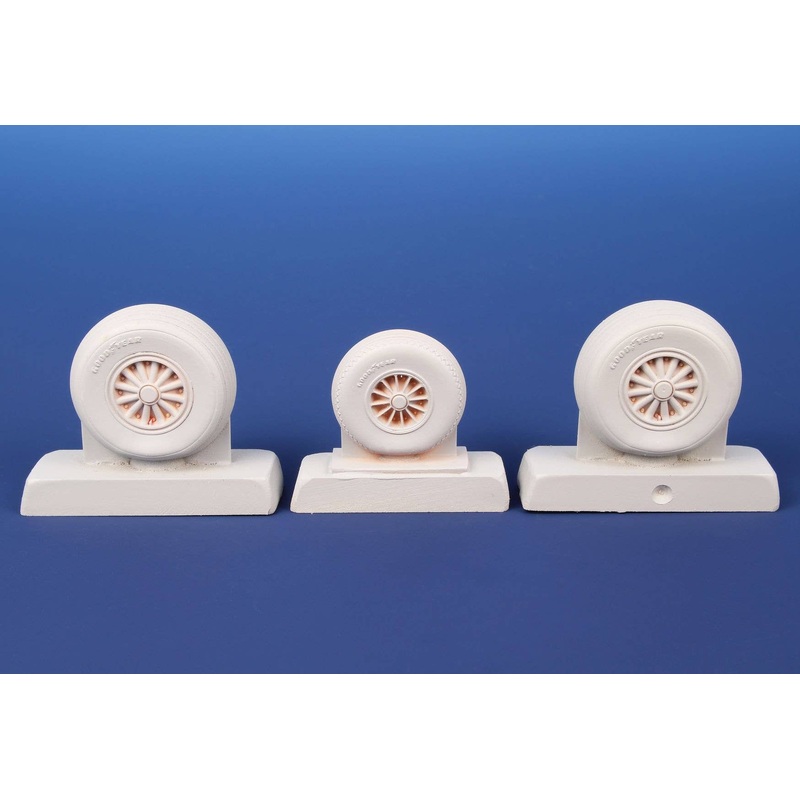 1/48 A-26 Invader Wheels Late Type / for ICM kit