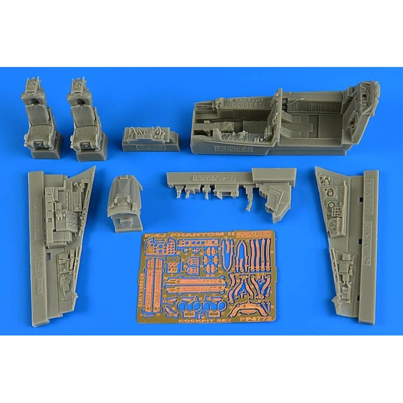 1/48 F-4J Phantom II (Early Ver.) Cockpit Set (for Zoukei-mura)