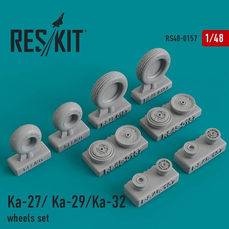 1/48 Ka-27/Ka- 29/Ka-32 Wheels Set