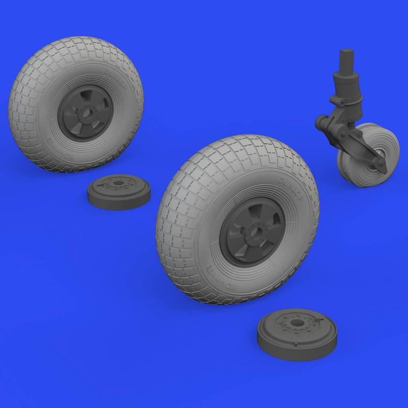 1/48 Mosquito wheels (for TAMIYA)