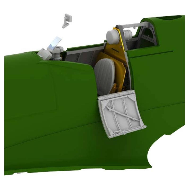 1/48 Spitfire Mk.I cockpit (Airfix)
