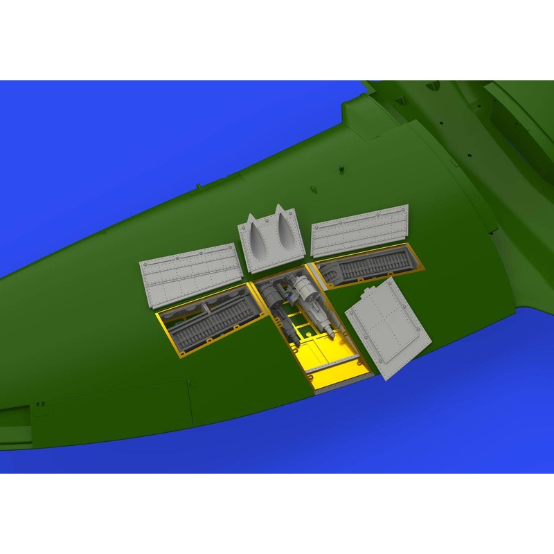 1/48 Tempest Mk.II gun bays for Special Hobby / Eduard