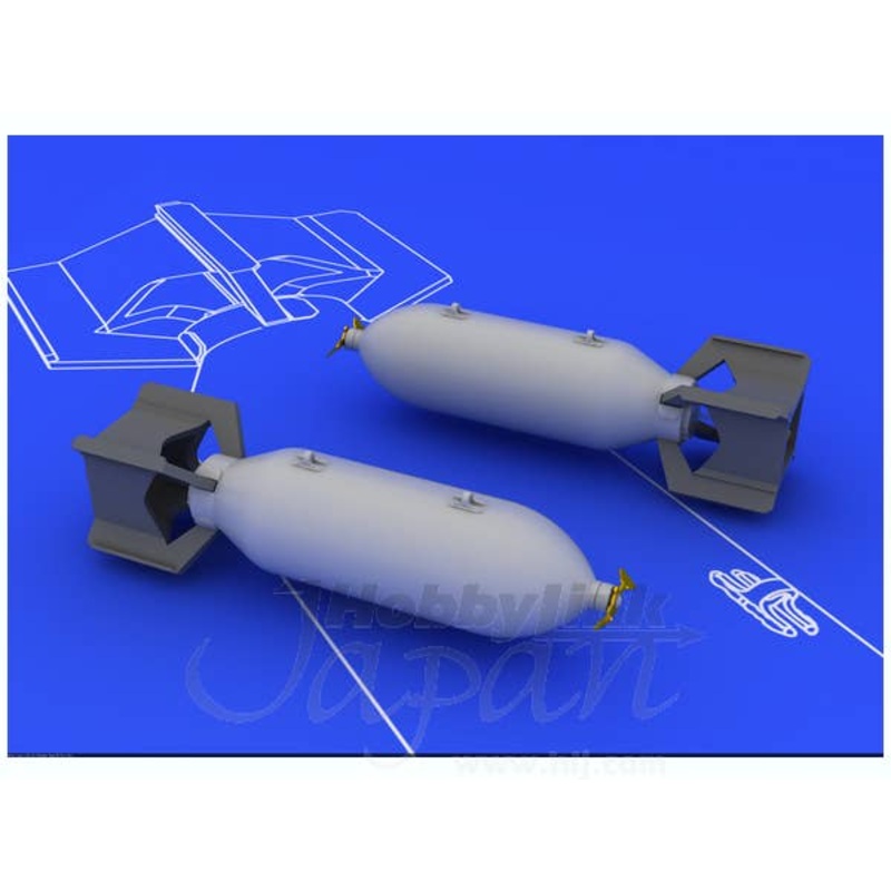 1/48 US 250lb bombs (2 pcs)