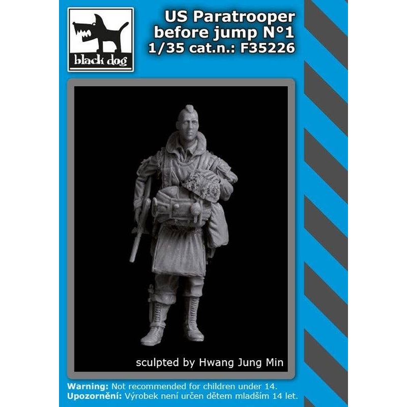 1/35 U.S. Paratrooper Before Jump No.1