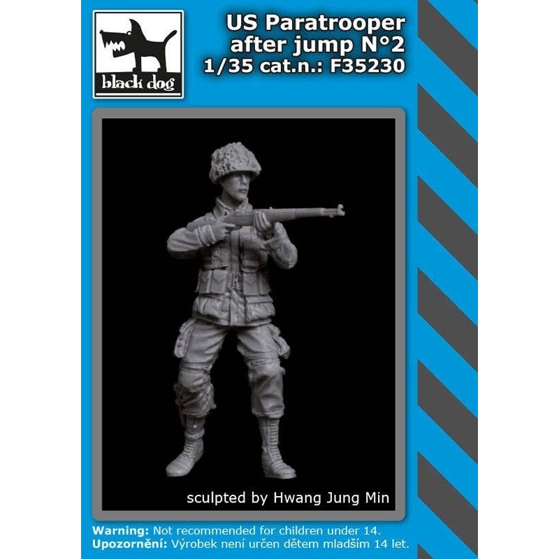 1/35 U.S. Paratrooper After Jump No.2