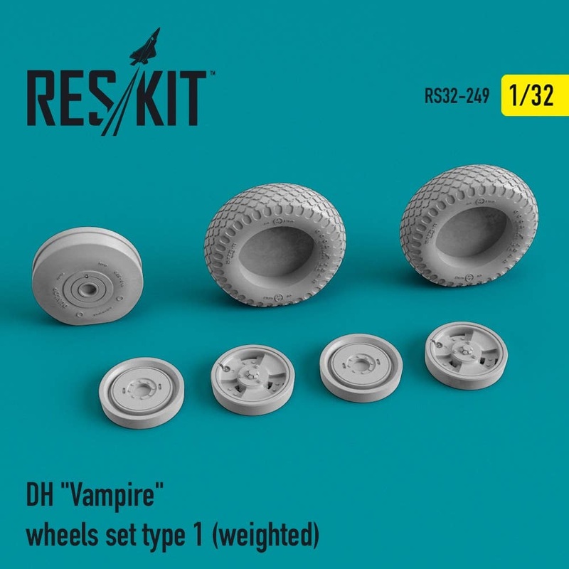 1/32 DH Vampire wheels set type 1 (weighted)