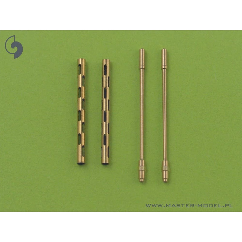 1/32 WWII British Browning .303 (7.7mm) Machine Gun Mk.II Barrel Without Extinguisher (2pcs)