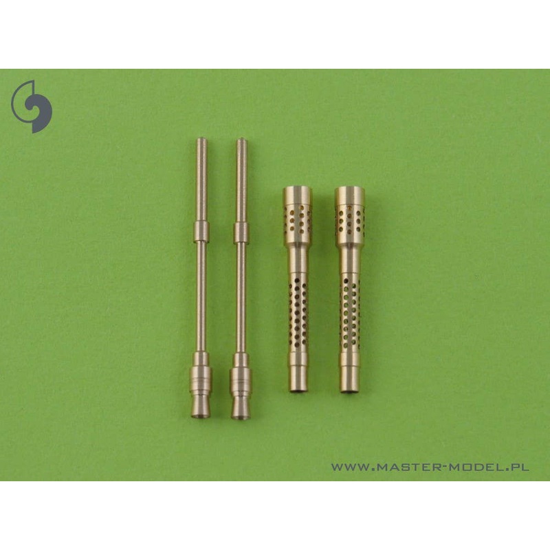 1/32 WWII German MG131 13mm Aviation Machine Gun Barrel (2pcs)