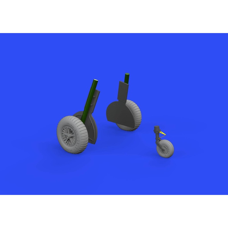 1/32 Bf 108 Wheels Spoked (for Eduard)