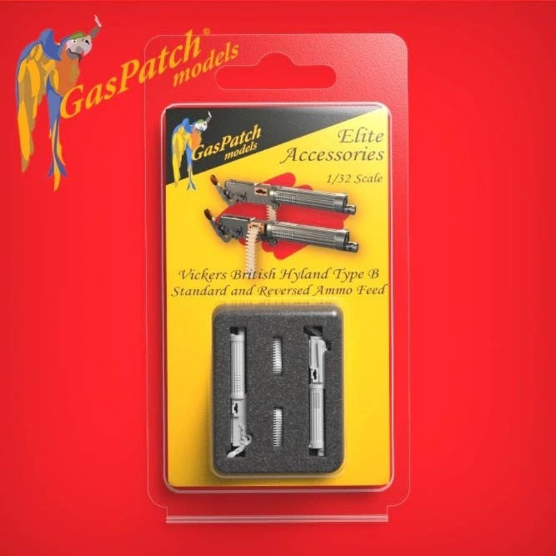1/32 Vickers British Hyland Type B Loading Handle Standard & Reverse Feed (2 items)