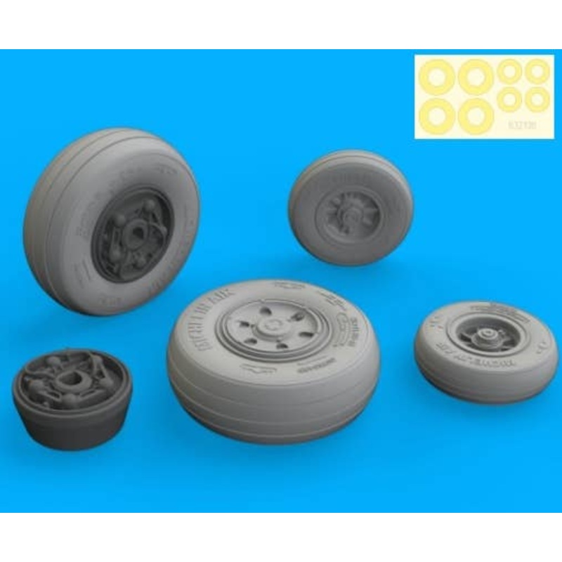 1/32 F/A-18E Wheels (for Revell)