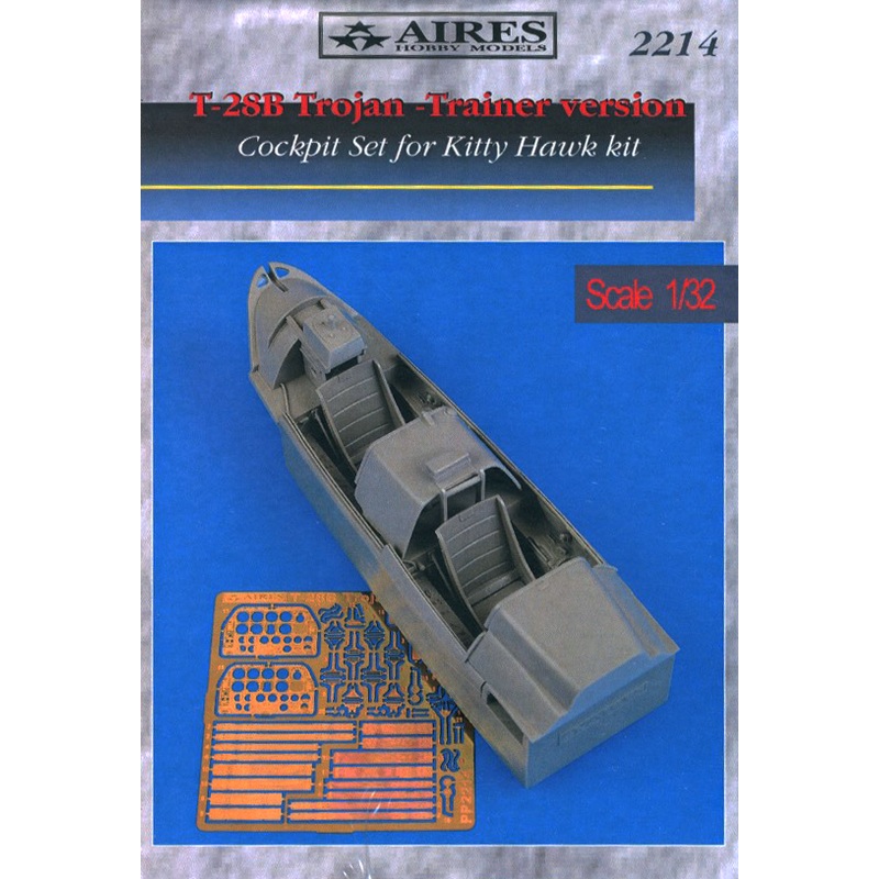 1/32 T-28B Trojan Cockpit Set Trainer Version (for Kitty Hawk)