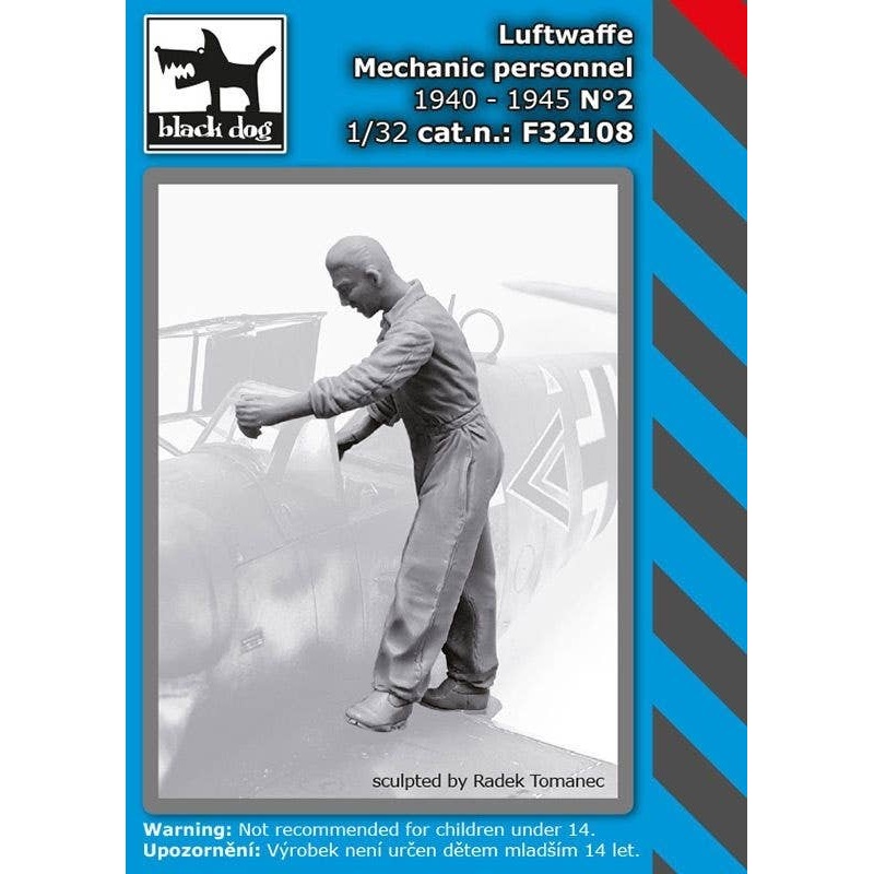 1/32 WW.II German Air Force Maintenance Soldier 1940-45 No.2