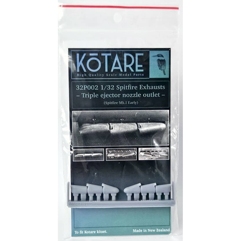 1/32 Spitfire Exhaust (Mk.I Early)
