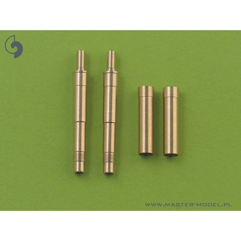1/32 WWII German MK108 30mm cannon Barrel/Muzzle (2pcs)