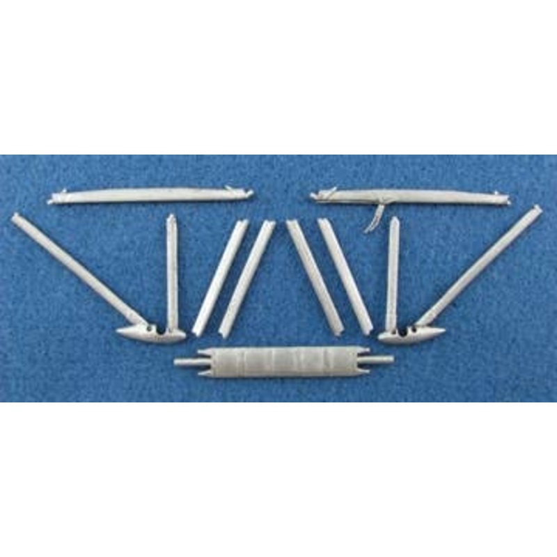 1/32 Royal Aircraft Factory S.E.5a Early Landing Gear & Struts Set (Roden)