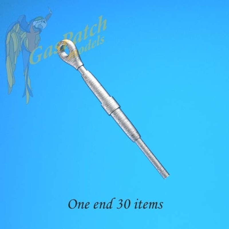 1/32 Swage Turnbuckle (30pcs)