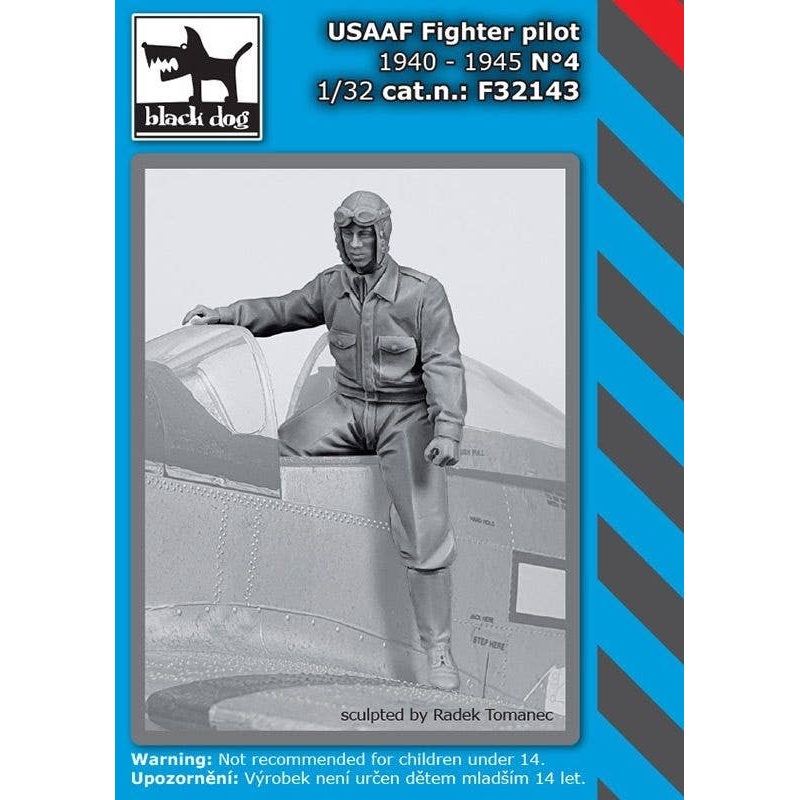 1/32 USAAF Fighter pilot 1940-45 No.4