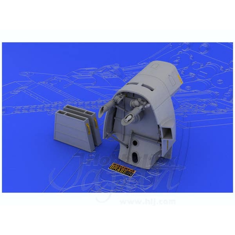 1/32 Bf 109E MG 17 Mount (Eduard)