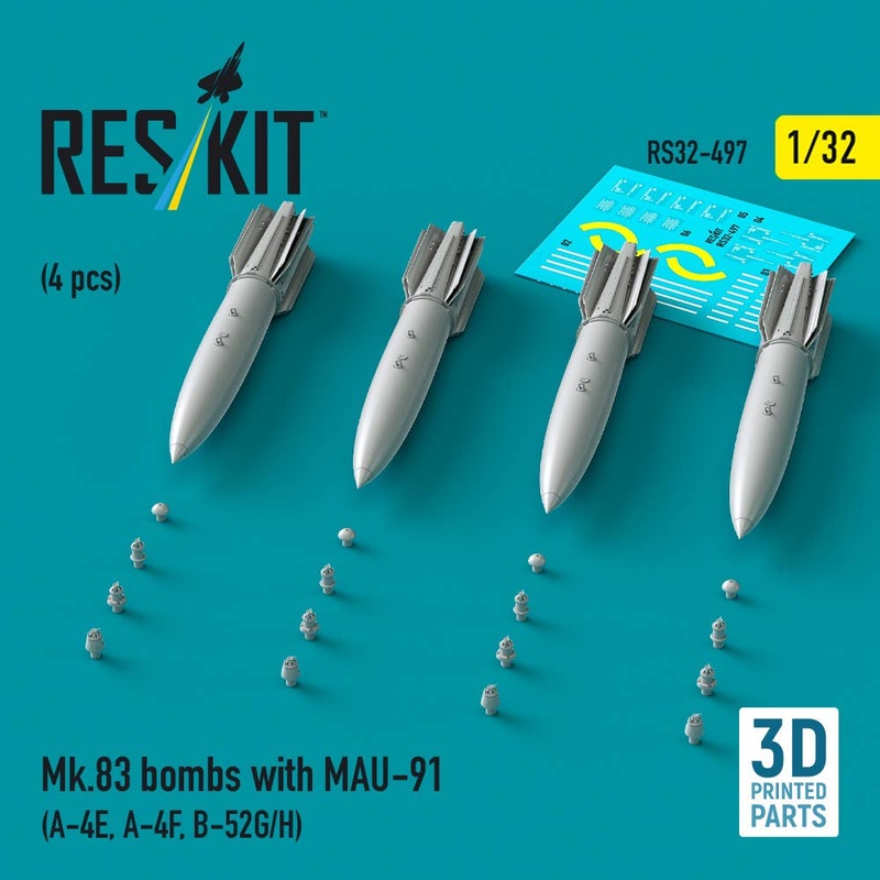 1/32 Mk.83 bombs with MAU-91 (4 pcs)