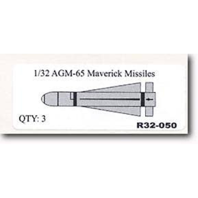 1/32 AGM-65 Maverick Missiles 3 pcs.