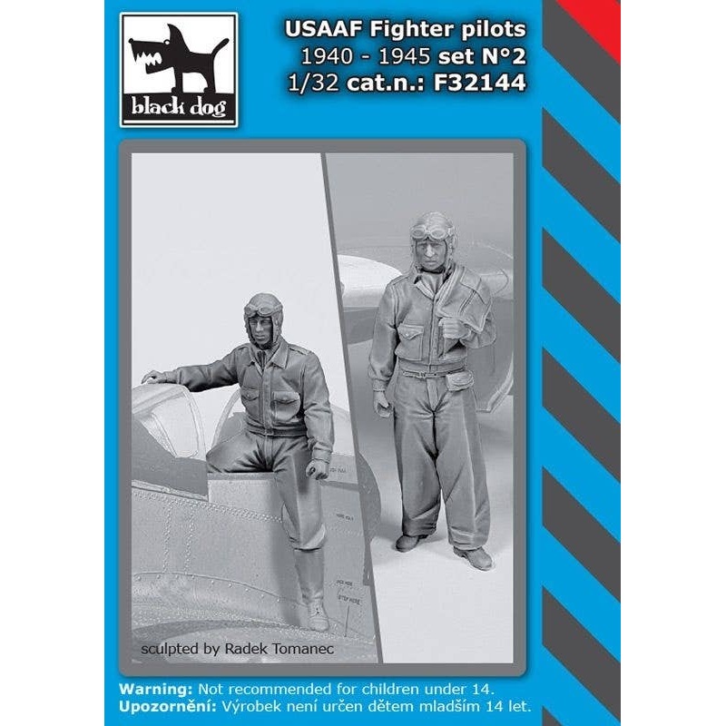 1/32 USAAF Fighter pilot 1940-45 set No.2