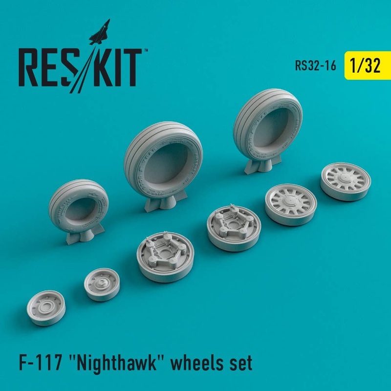 1/32 F-117 Nighthawk Wheels Set