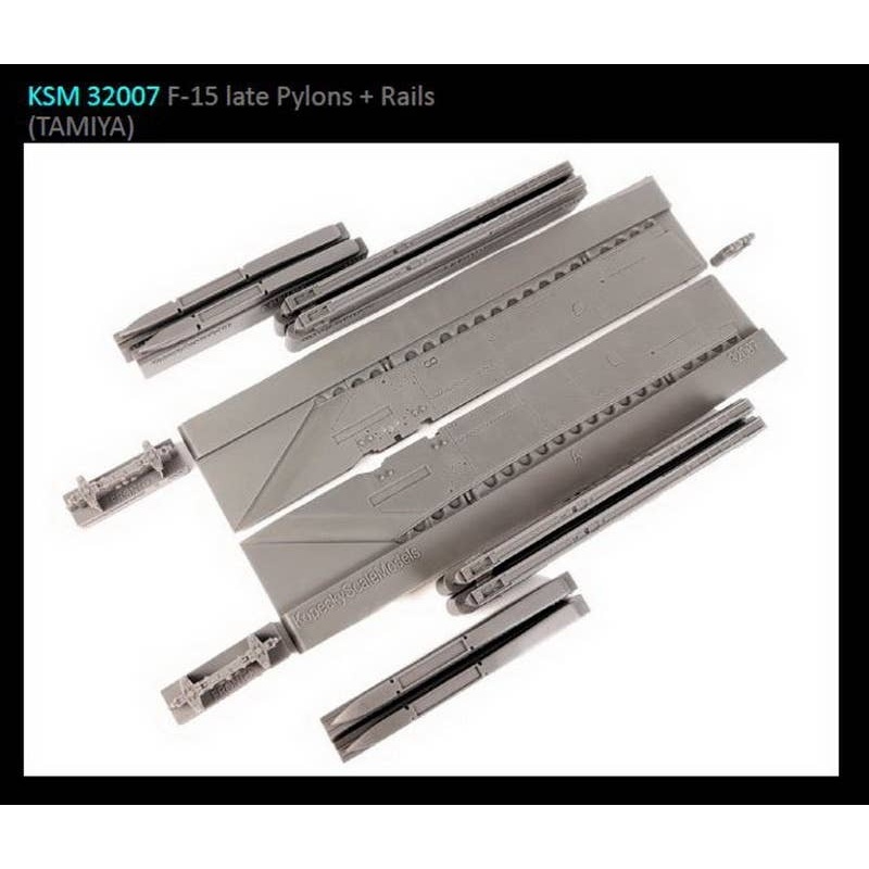 1/32 F-15E pylons + rails for TAMIYA
