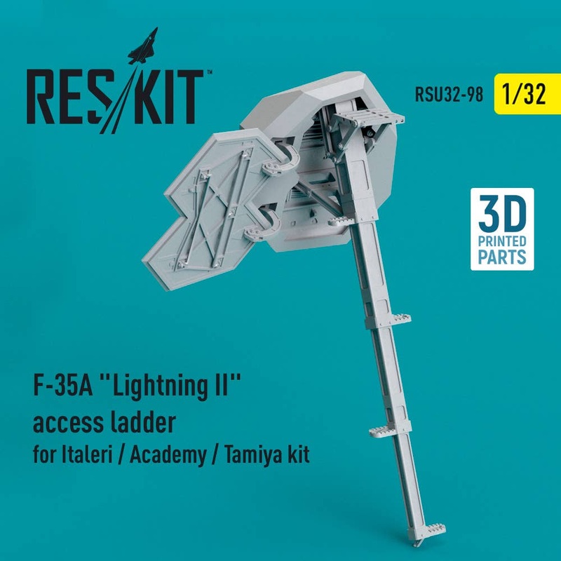 1/32 F-35A Lightning II access ladder for Italeri / Academy / Tamiya kit (3D Printed)