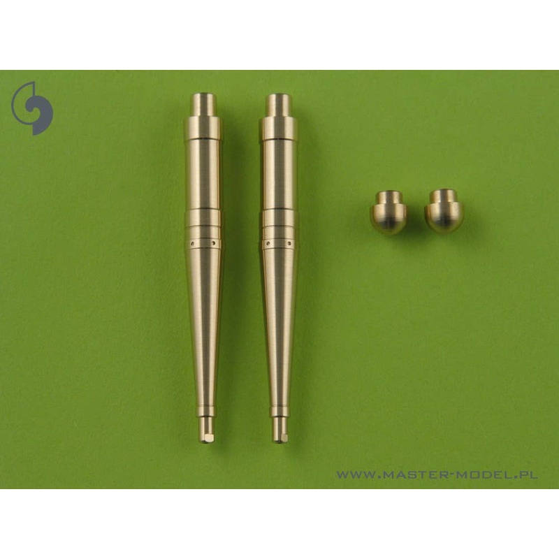 1/32 WWII British Supermarine Spitfire C type wing Hispano 20mm Machine Gun Barrel with Fairing (for Tamiya)