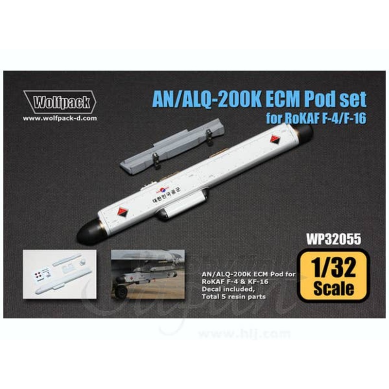1/32 AN/ALQ-200K ECM Pod Set (for RoKAF F-4/F-16)