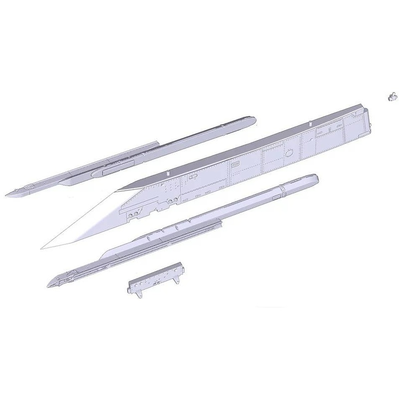 1/32 F-15C early pylons + rails (for Tamiya)