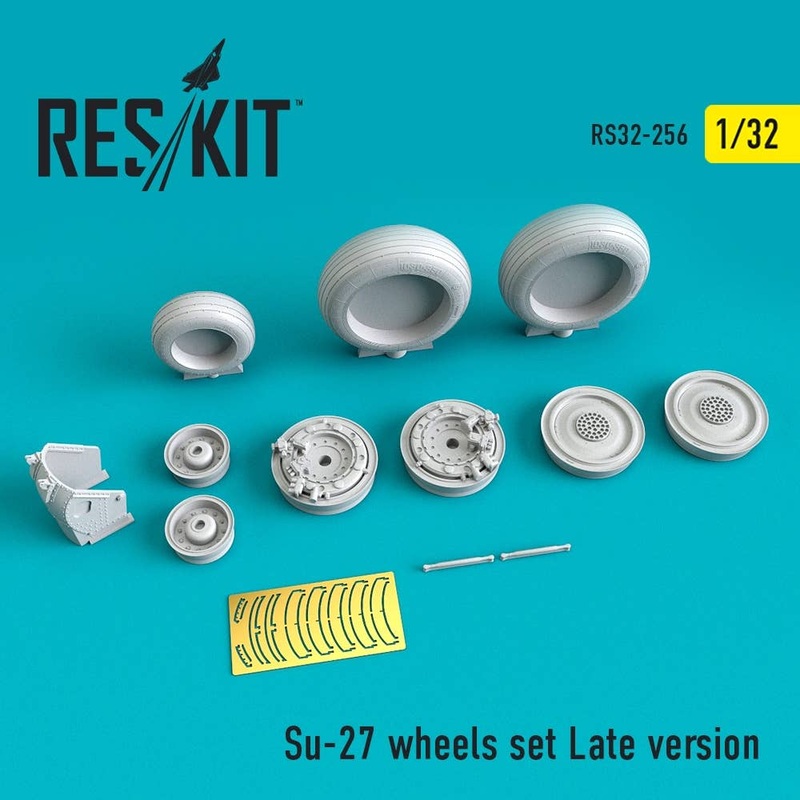 1/32 Su-27 Wheels Set Late Version