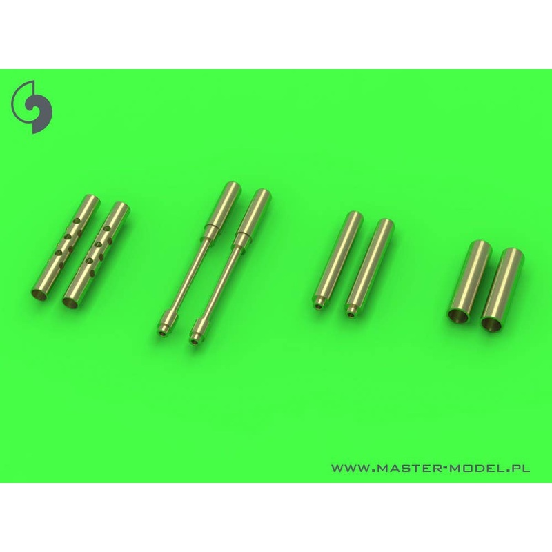 1/32 WWII American F6F Hellcat Initial Weapon (Browning .50 caliber (12.7mm) Machine Gun Barrel With Perforated Cooling Tube)