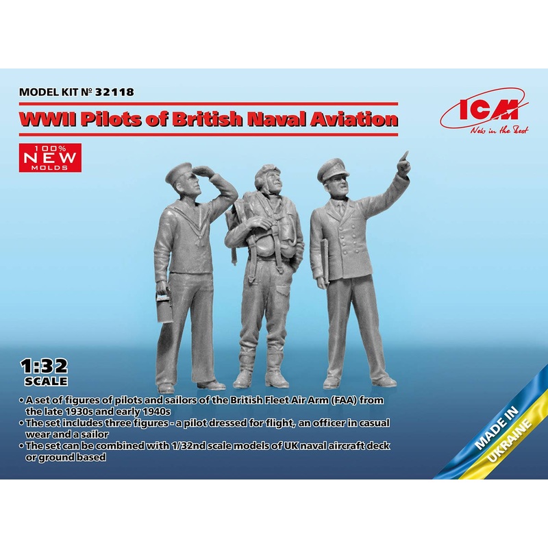 1/32 WWII Pilots of British Naval Aviation